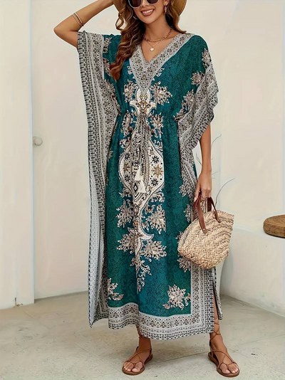 Jilly | Plus Size Tropical Dress