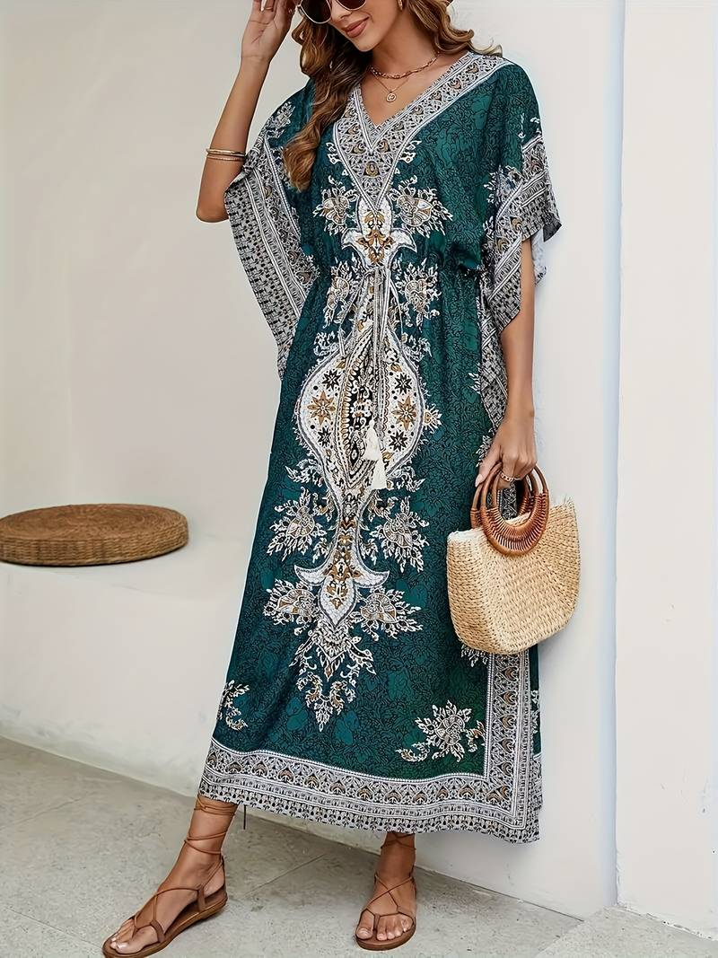 Jilly | Plus Size Tropical Dress