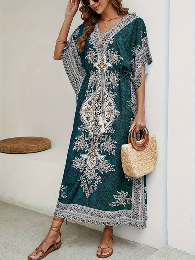 Jilly | Plus Size Tropical Dress