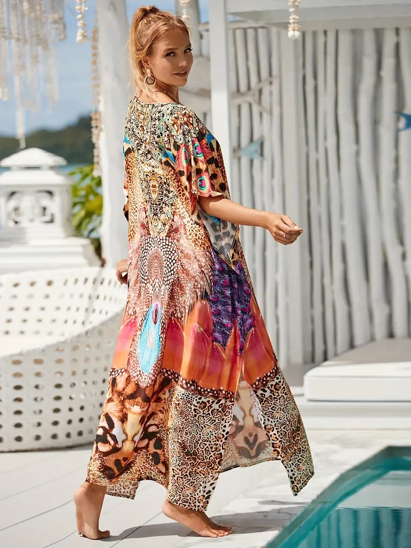 Mellany | Plus Size Tropical Dress