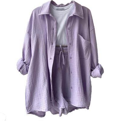 Caroline | 2-Piece Cotton Women's Set