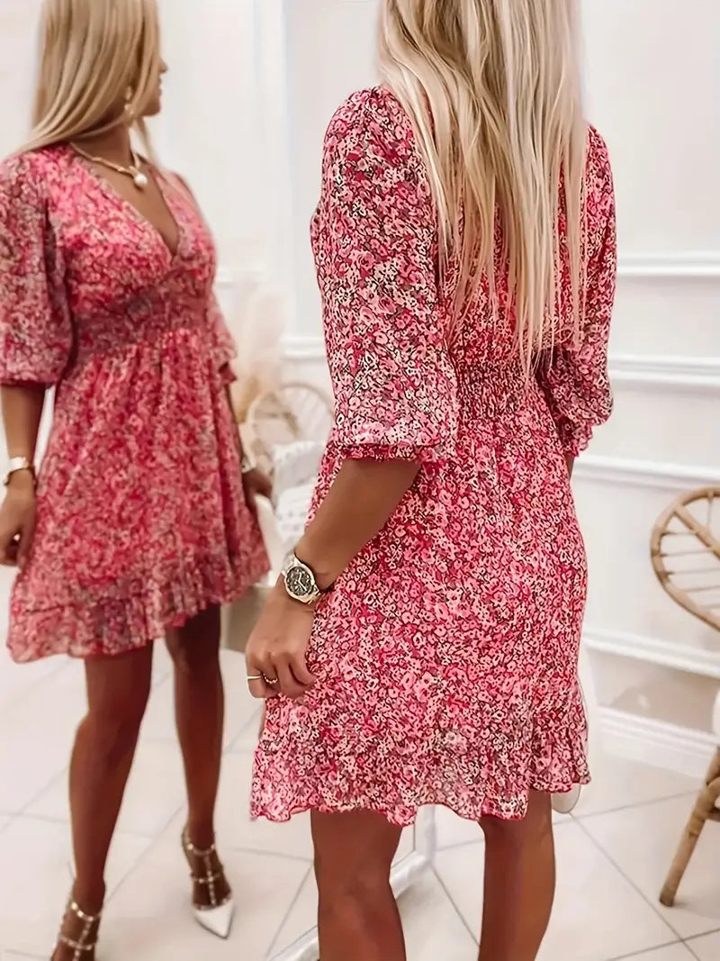 Loran | Floral Dress