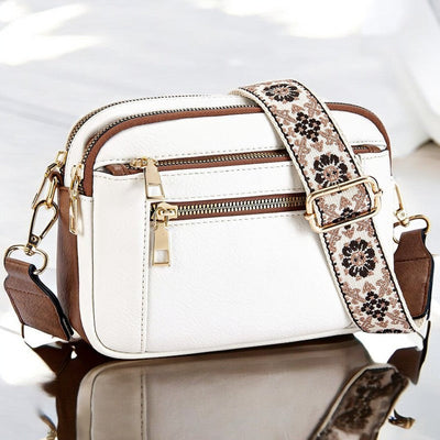 Ariana | Refined Leather Shoulder Bag