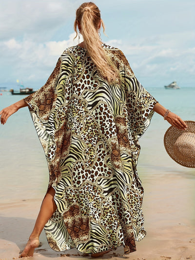 Haylie | Plus Size Tropical Dress