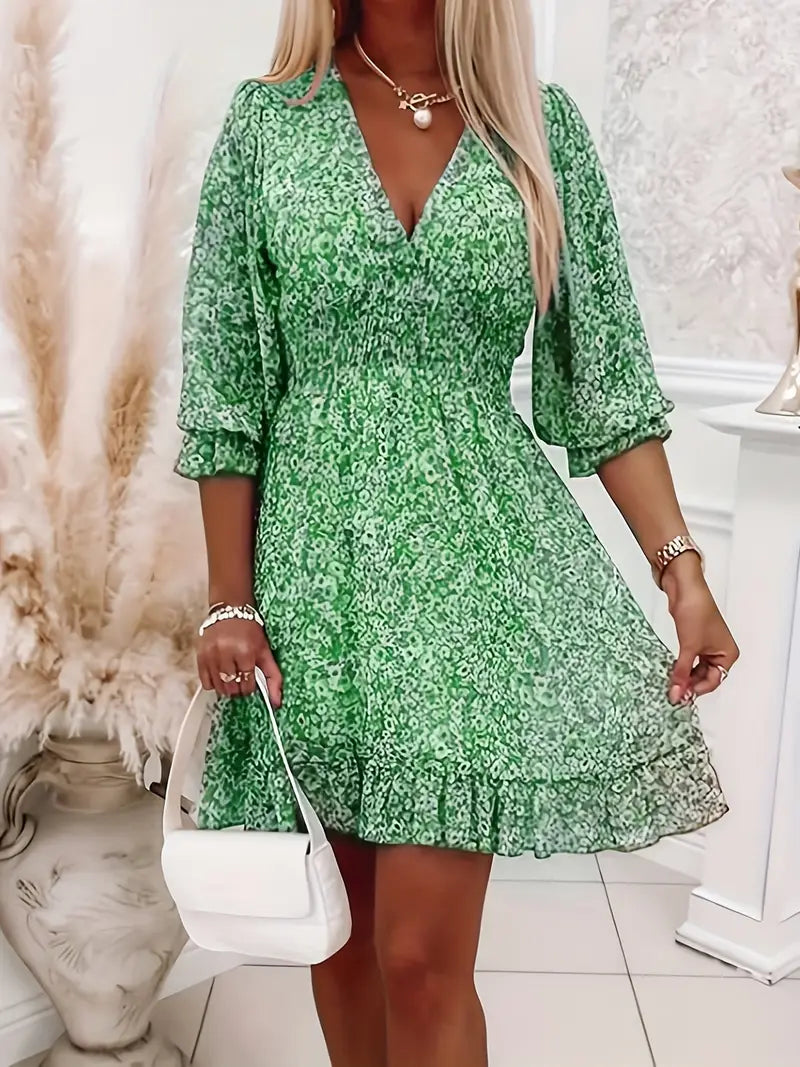Karan | Floral Dress