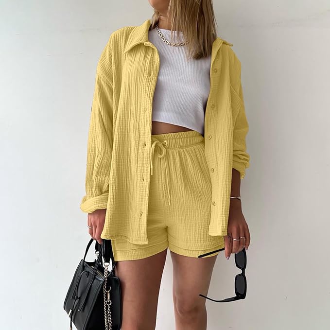 Caroline | 2-Piece Cotton Women's Set