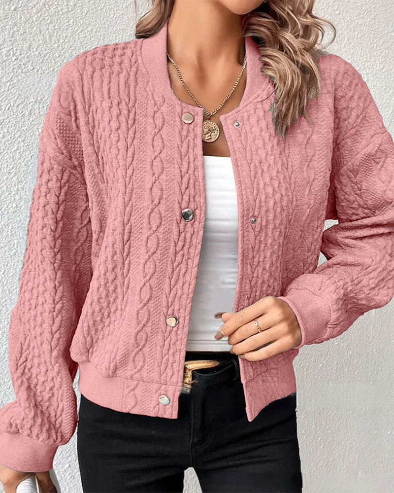 Lucille | Elegant Textured Cardigan
