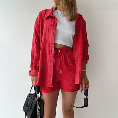 Caroline | 2-Piece Cotton Women's Set
